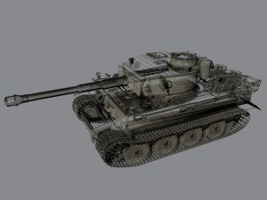 TigerTankWireFrame